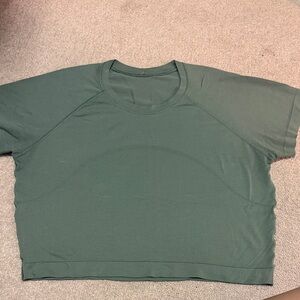 Lululemon Swiftly Cropped Shirt